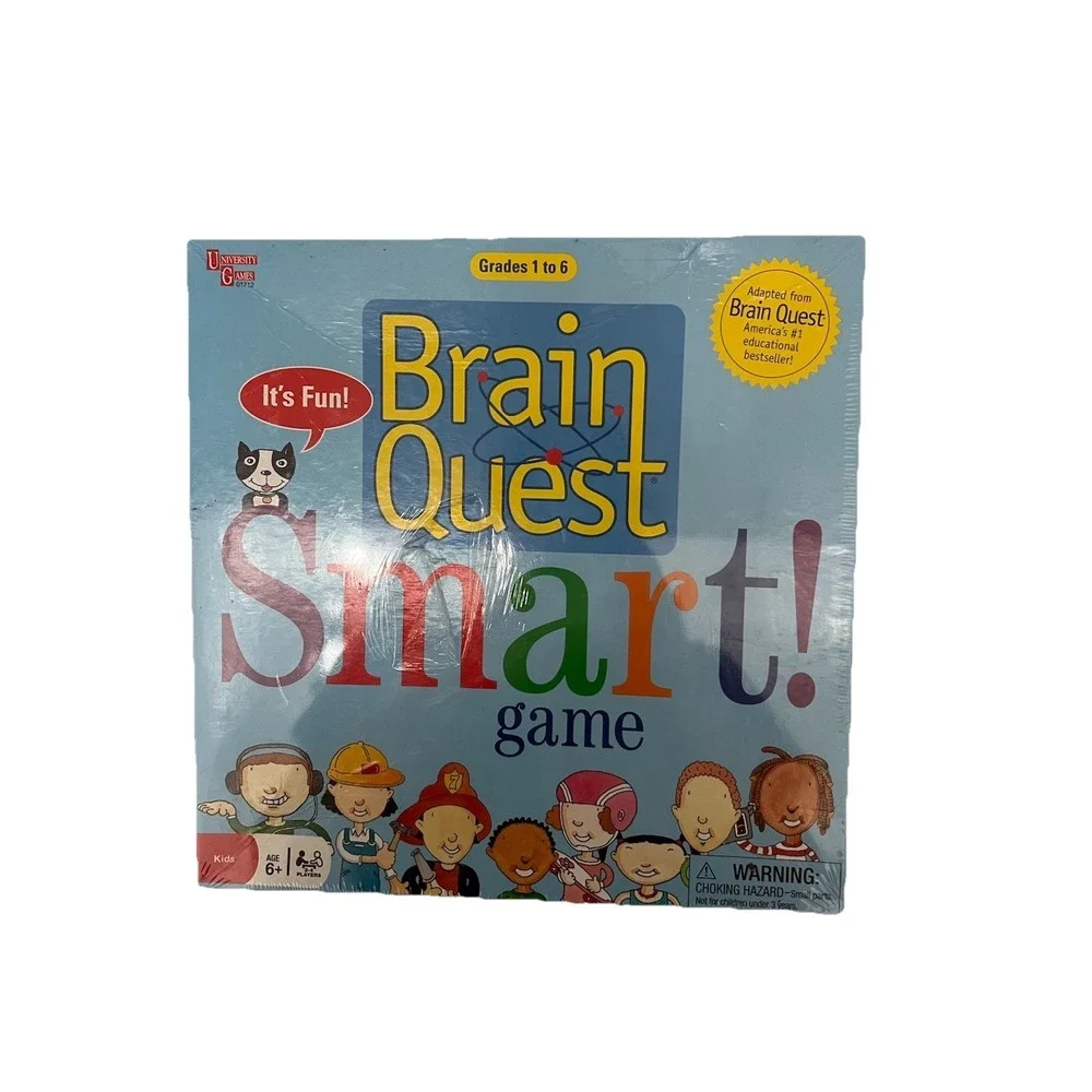 (327/1)NEW SEALED BRAIN QUEST SMART GAME 2010 UNIVERSITY GAMES